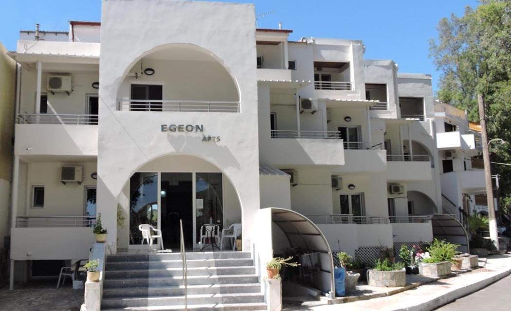 Egeon Rooms&Studios Georgioupoli Exterior foto