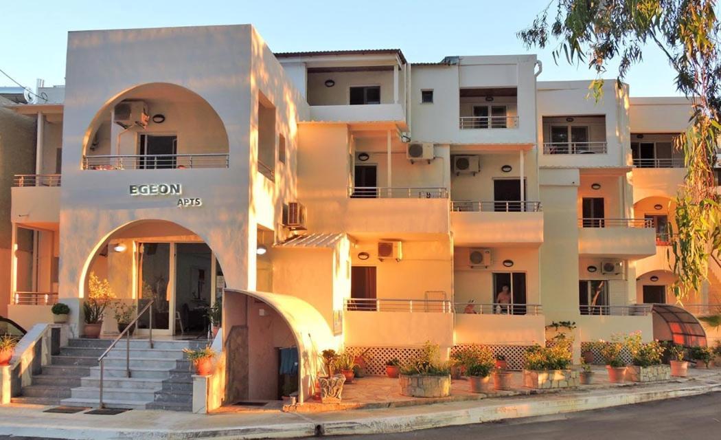 Egeon Rooms&Studios Georgioupoli Exterior foto