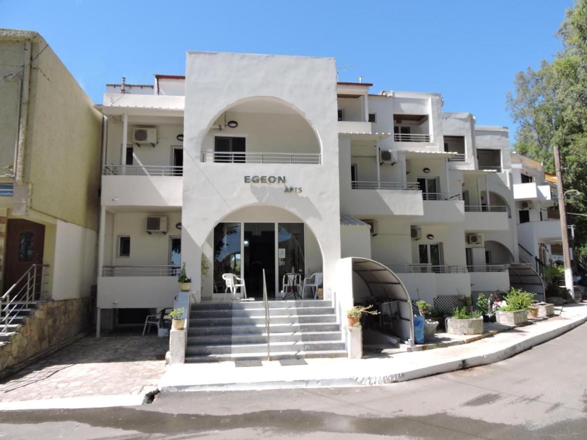 Egeon Rooms&Studios Georgioupoli Exterior foto