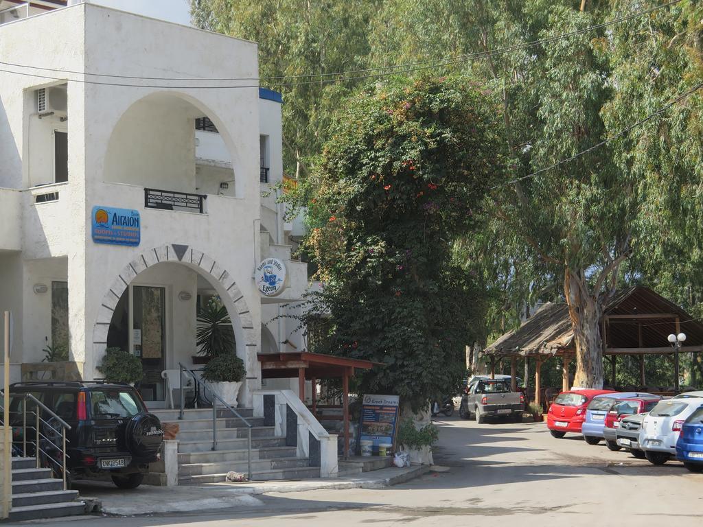 Egeon Rooms&Studios Georgioupoli Exterior foto